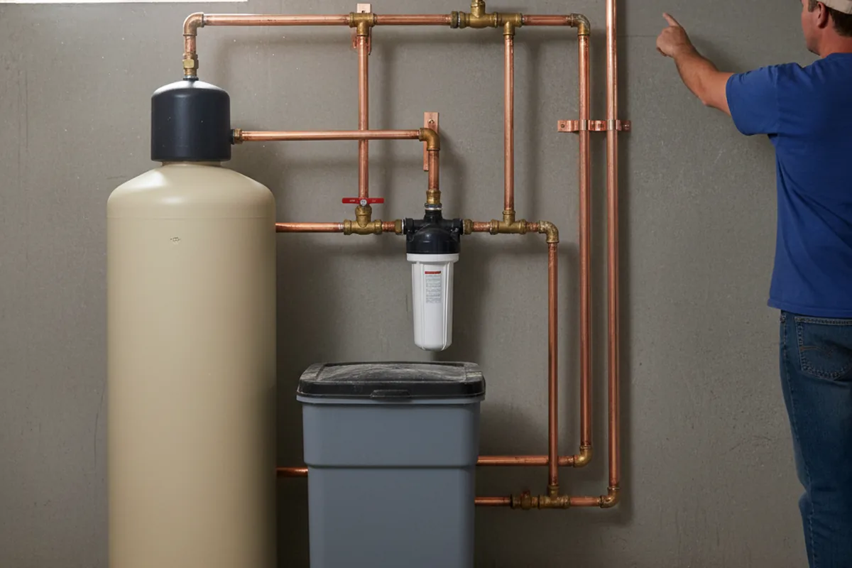 Whole-house water treatment system installed in Sunny Side